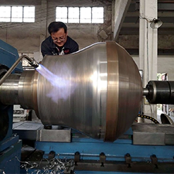 Processing details of aluminum alloy shell of space shuttle engine