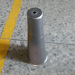 Metal spinning of military artillery shell shell