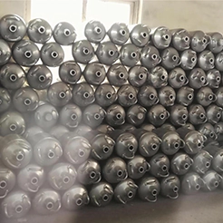 Chemical aluminum alloy barrel OEM metal spinning