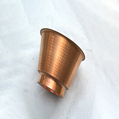 Brass accessories metal spinning + polishing OEM