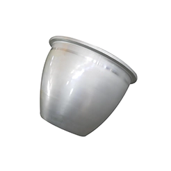 Aluminum lampshade shell