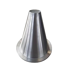 Conical aluminum alloy base