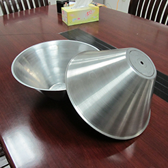 CNC shear metal spinning sample