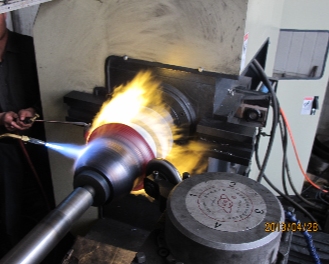 High temperature alloy hot spinning