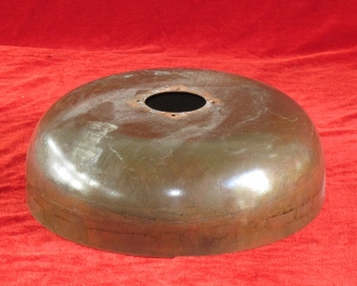 Copper metal spinning motor cover