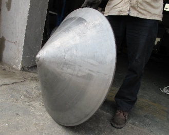 Cone stainless steel metal spinning