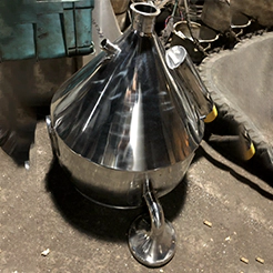 Custom stainless steel canning mechanical funnel OEM