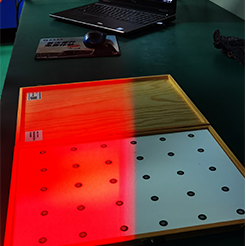 Laser scanner calibration accuracy