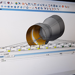 Spinning Venturi tube laser scanning imaging