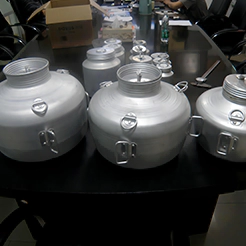 Aluminum outdoor kettle