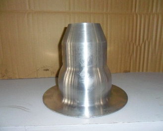 Stainless steel metal spinning shell