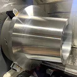 CNC turning processing process