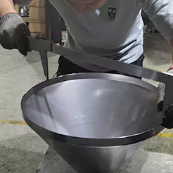 Metal spinning Test