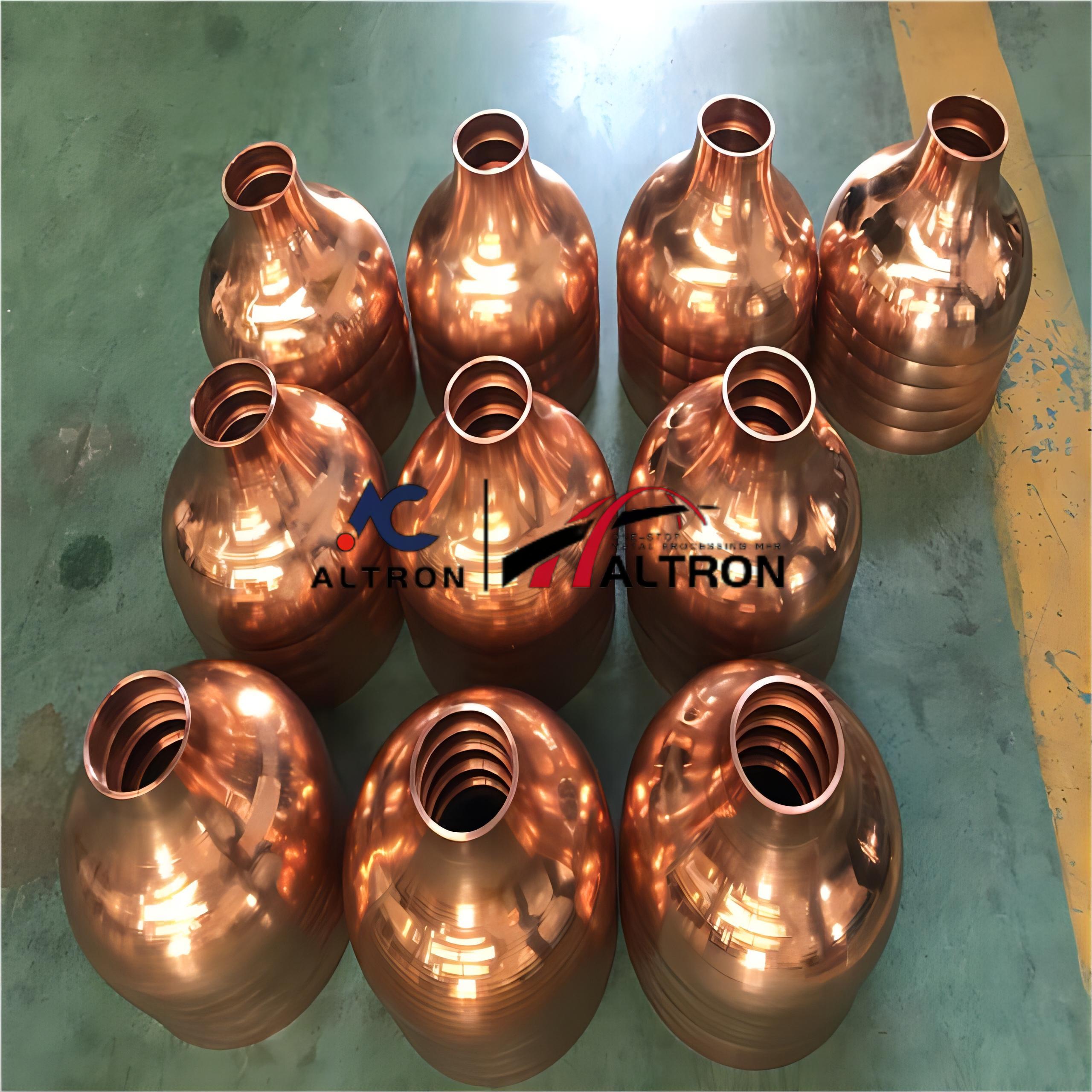 Copper Metal CNC Spinning Products