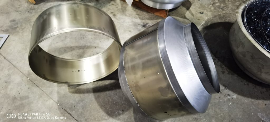 Duct Fans Casing Metal CNC Spinning 