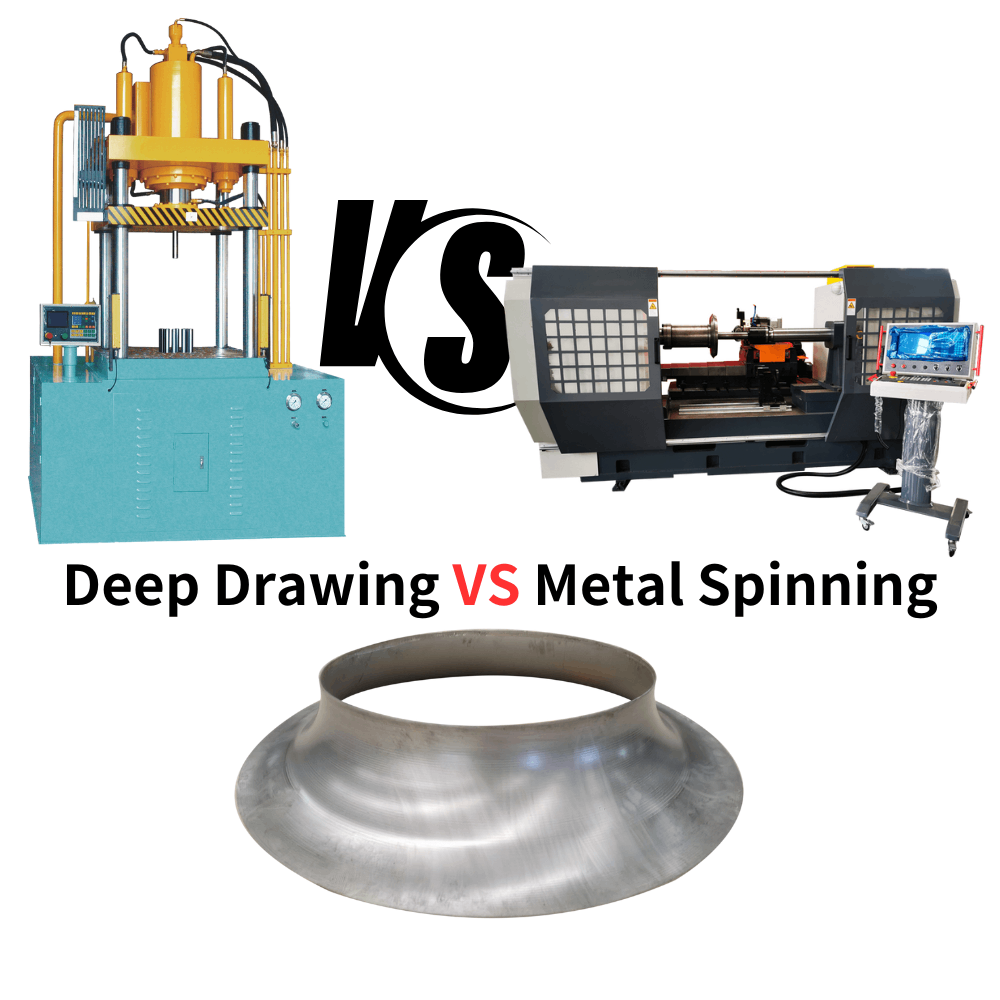 Deep Drawing VS CNC Metal Spinning